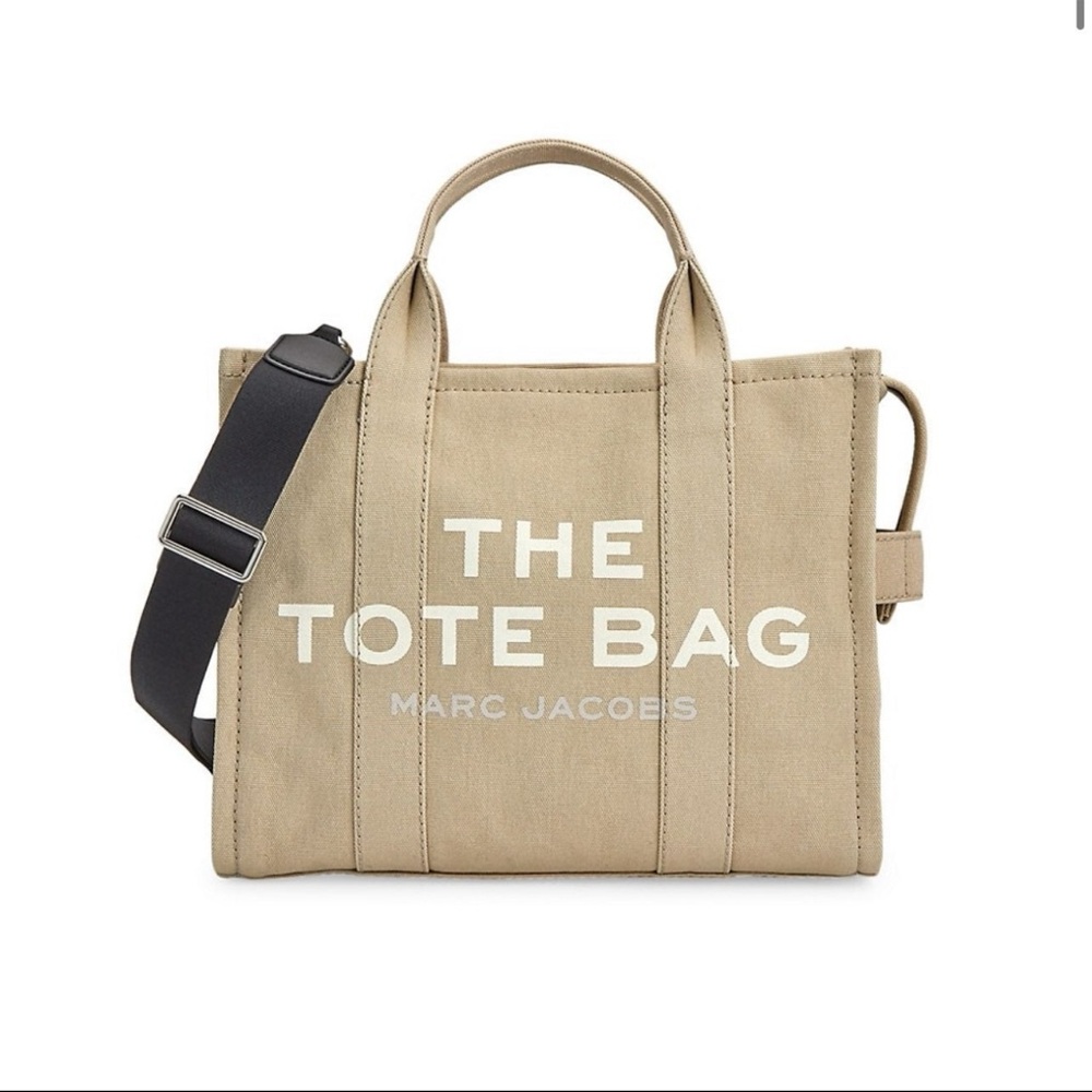 Marc Jacobs Canvas Tote Bag- Beige